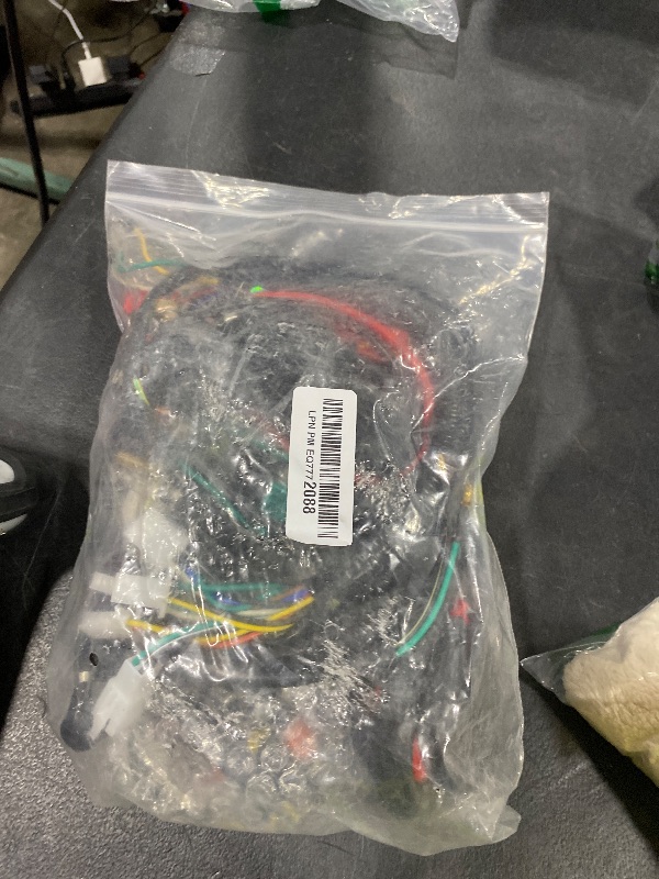 Photo 1 of Quad Wire Harness Complete Electrics Stator Coil CDI Wiring Harness Solenoid Relay Spark Plug for 4 Wheelers Stroke ATV 50cc 70cc 90cc 110cc 125cc Pit Quad Dirt Buggy Bike Go Kart Parts