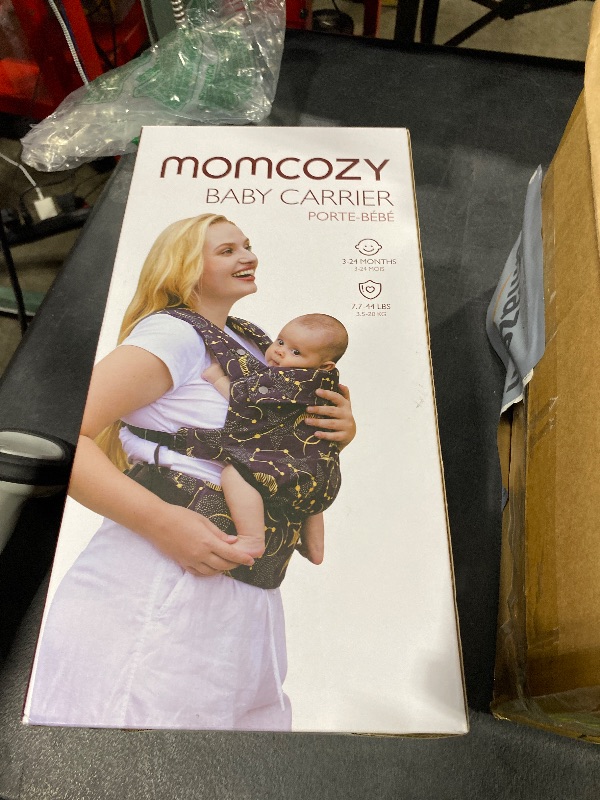 Photo 1 of Momcozy Baby Carrier - Ergonomic, Cozy and Lightweight Carrier for 7-44lbs, Effortless to Put On, Ideal for Hands-Free Parenting, Enhanced Lumbar Support, Purehug for Infant to Toddler, Khaki