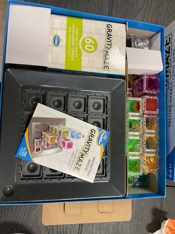 Photo 1 of ThinkFun Gravity Maze - Falling Marble Logic Game - Challenging STEM Toy for Kids 8-12 - Gravity Marble Maze - Brain-Building Fun - Educational Gift - Boosts Critical Thinking & Problem Solving