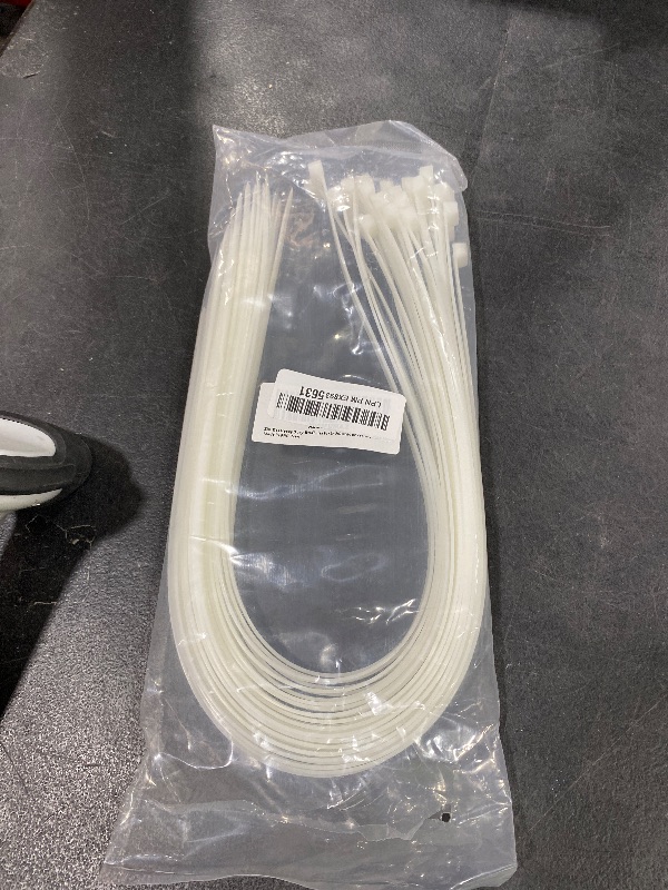 Photo 1 of Large Zip Ties Heavy Duty Outdoor 24 inch (50 Pack), Heavy Duty Zip Ties 120 lbs Tensile Strength Outdoor UV Resistant,Awnings Tying Branches Bundling of Crops Fixed Water Pipes
