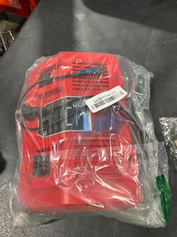 Photo 1 of Rapid Dual Charger Replace for Milwaukee 18V Battery Charger 48-59-1806 48-59-1808 48-59-1812 Compatible with 48-59-1890 48-11-1850 48-11-1820 48-11-1835 48-59-1802