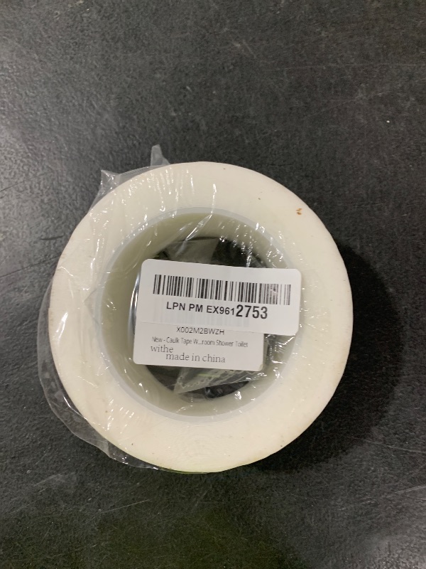 Photo 1 of Caulk Tape White 2 Inch x 33Feet, Waterproof PMMA Caulking Strip Self Adhesive for Kitchen Sink Bathtub Bathroom Shower Toilet