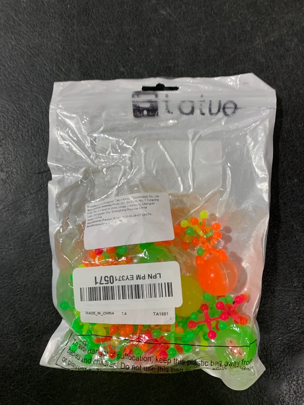 Photo 1 of Tatuo 10 Set Plastic Jacks Game Classic Retro Toy with Bouncy Balls Assorted Neon Colors for Party Favors, Stocking Stuffers Kids' Gifts Birthday Prizes Classroom Rewards