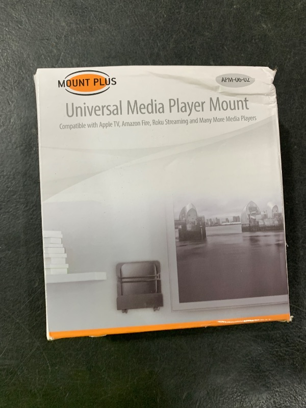 Photo 1 of Mount Plus MP-06-02 Cable Box Mount, Modem Mount | Adjustable Wall Mount for Small and Wide Devices | Media Players, Cable Boxes, Modems, DVD Players | Game Console Such As PS3, PS4, Xbox One S (Wide)