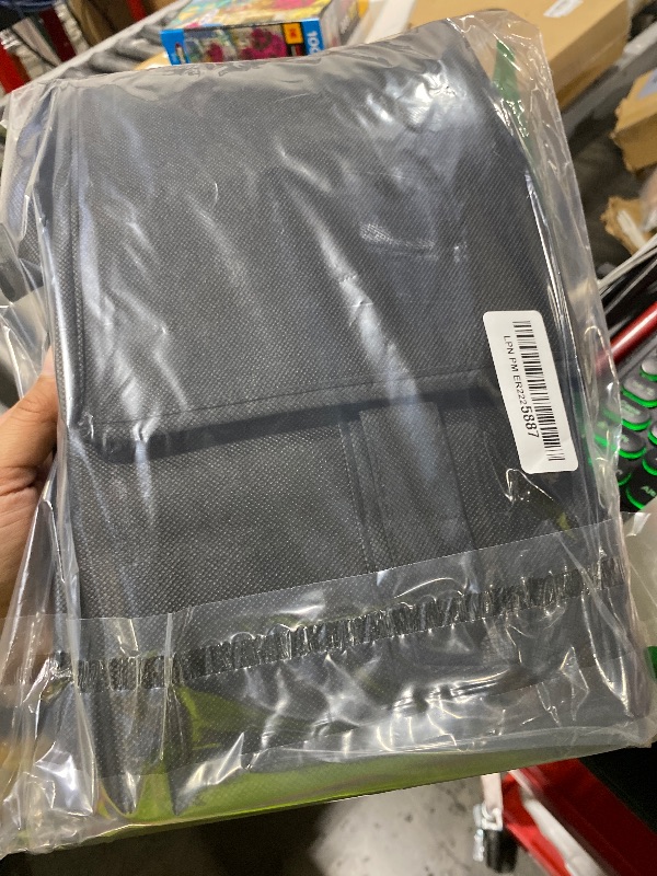 Photo 1 of Bodaon 2-Pack Insulated Reusable Grocery Bag with Zippered Top, X-Large Frozen Foods Cold, Cooler Shopping Accessories, Insullated Bags, Black