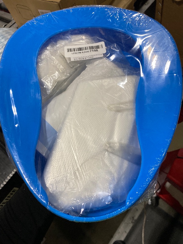 Photo 1 of Bedpan Set with 30 Absorbent Pads Gel and 30 Disposable Liners, Bed Pan for Elderly Females Women, Bedpan with Liners for Men Male