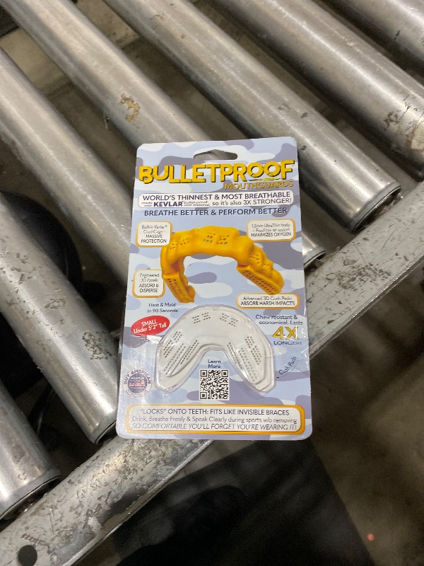 Photo 1 of Bulletproof: World’s Thinnest Most Breathable Mouthguard is 3X Stronger! Football MMA Hockey Rugby Basketball BJJ Lacrosse Boxing Sports Mouth Guard Grinding Teeth. Men Women Adult Youth Kids Braces