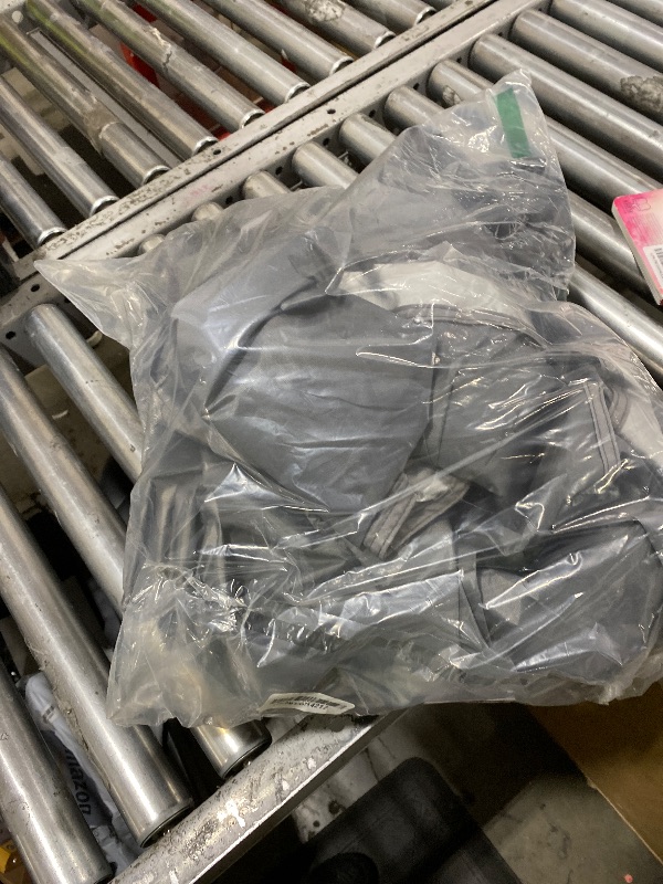 Photo 1 of 10x10 Straight Leg Pop up Canopy Replacement Top, Only 118x118 inches Air Vent Cover Fabric Without Tent Frame, Grey