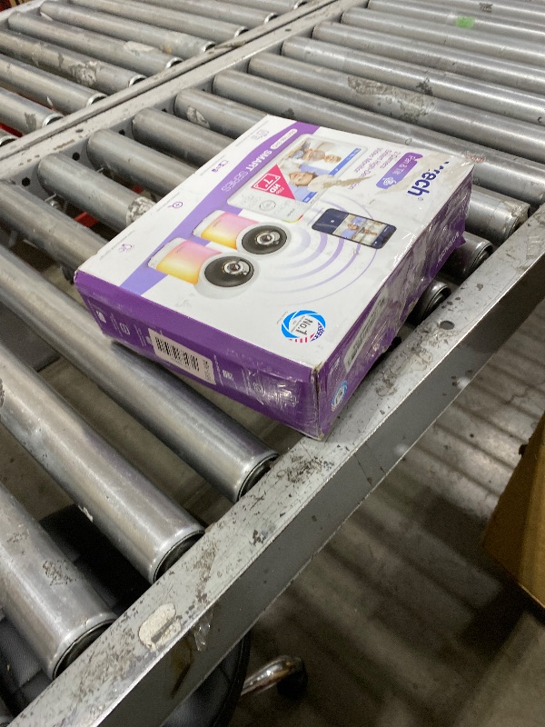 Photo 1 of VTech RM7766-2HD RM77662HD Smart Wi-Fi 1080p 2-Camera 360°-Pan-and-Tilt Video Baby Monitor System with 7-in. Display, Night-Light, and Remote Access, White