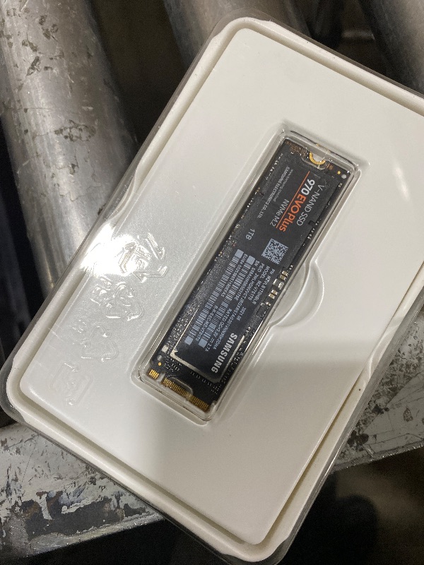 Photo 1 of SAMSUNG 970 EVO Plus SSD 1TB NVMe M.2 Internal Solid State Drive w/ V-NAND Technology, Storage and Memory Expansion for Gaming, Graphics w/ Heat Control, Max Speed, MZ-V7S1T0B/AM
