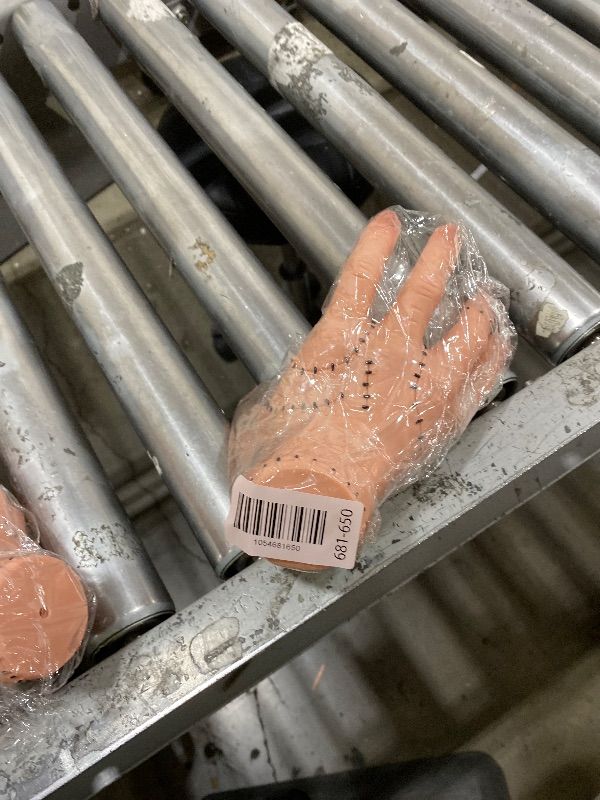 Photo 1 of Rercarre Wednesday Addams Family Thing Hand, Cosplay Hand by Addams Family, Fake Hand Toys Scary Props Halloween Decorations Prop Movie, (HWDA-BACX)