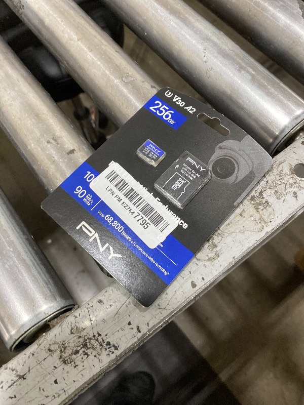 Photo 1 of PNY 256GB PRO Elite™ High Endurance C10 U3 V30 A2 microSDXC – Up to 68.8K Continuous Recording Hours, Up to 100/90MB/s Read/Write, 4K UHD, Full HD, UHS-I, Surveillance, Home Security, Dash Cam