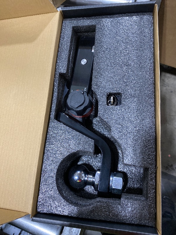 Photo 1 of Citymons -Hitch Trailer Ball Mount, Reduce Sway Anti-Rattle, 4" Drop Hitch with 2" Ball for 2" Receiver, Tow Hitch with Lock for Rv/Truck/Yachts/ATV/UTV, 7500 LBS GTW
