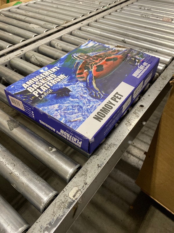 Photo 1 of Large Turtle Floating Basking Platform with Feeding Area, Turtle Floating Docks Reptile Climbing Pier and Basking Platform for Tortoise, Frogs, Crabs and Salamanders
