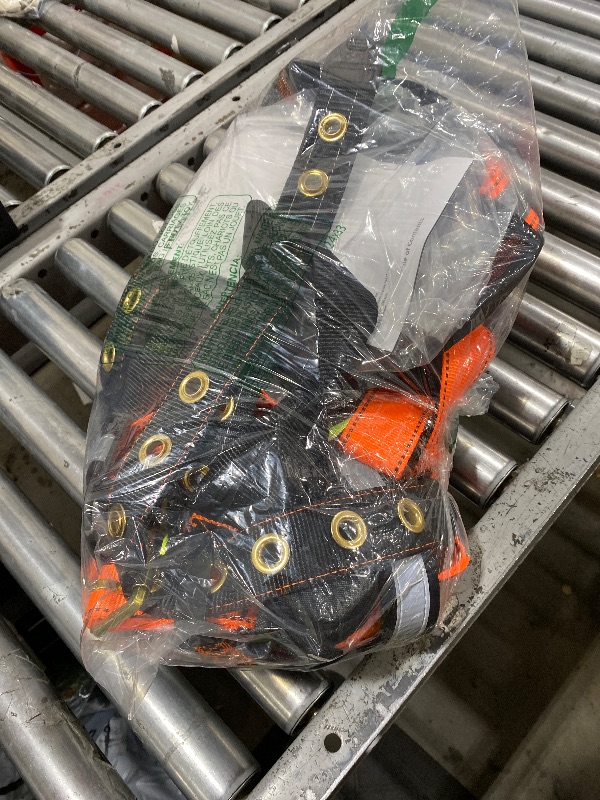 Photo 1 of Frontline 100RCTB Combat™ Reflective Construction Full Body Harness with Tongue Buckle Legs | 5 Points of Adjustability | OSHA & ANSI Compliant (Size: 3X-4X)