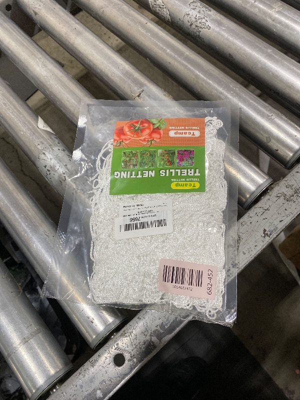 Photo 1 of Tcamp Heavy-Duty Polyester Plant Trellis Netting 5 x 15ft (1 Pack) (5 Ft X 15 Ft)