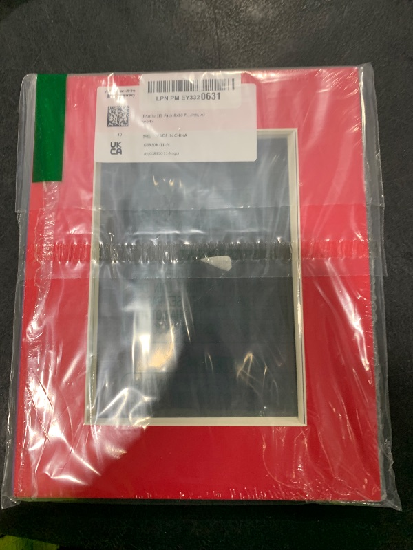 Photo 1 of 15 Pack 8x10 Picture Mats, Mixed Colors Frame Mattes for 5x7 Pictures Photo Frame Mat Core Bevel Cut Mat Board Show Kit for Photos, Prints, Artworks
