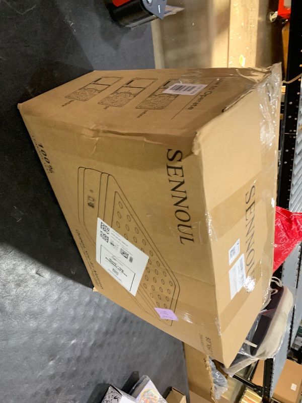 Photo 1 of SENNOUL Air Mattress Queen with Built in Pump - 2 Mins Quick Self Inflatable,16"/650lbs Max Blow Up Bed, All Night Stability No Lost Air?No Peculiar Smell for Camping,Home,Guests & Portable Travel