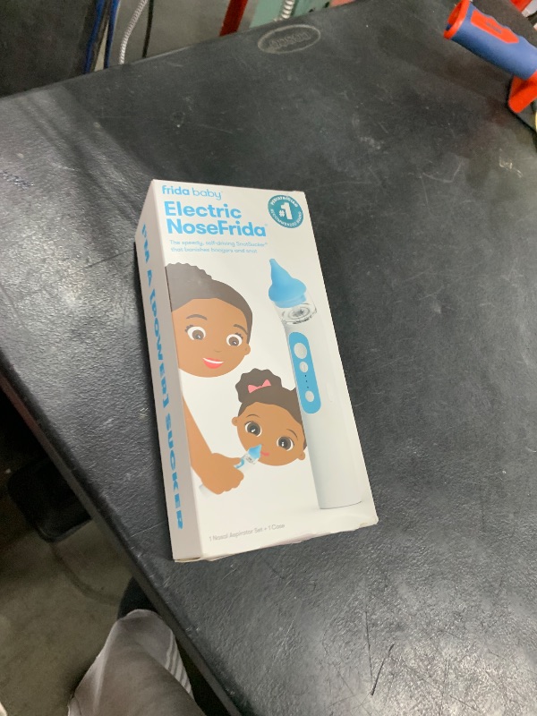 Photo 1 of Frida Baby Electric NoseFrida Nasal Aspirator for Baby, Nose Sucker for Baby & Toddler, Upgraded Nasal Aspirator for Congestion + Allergy Relief with 3 Suction Levels, 2 Silicone Tips, USB