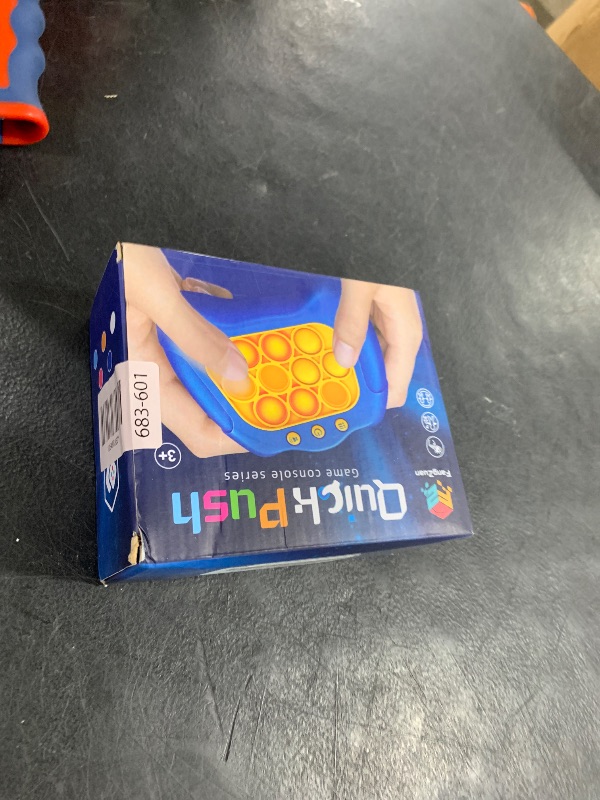 Photo 1 of Intoypad Pop The Target! Handheld Speed Push Game Machine: A Fun Multiplayer Game for Family. Sensory Fidget Toy Christmas Toys Gifts for 6 7 8 9 10 11 12 Years Old Kids Road Trip Car Games Kids White