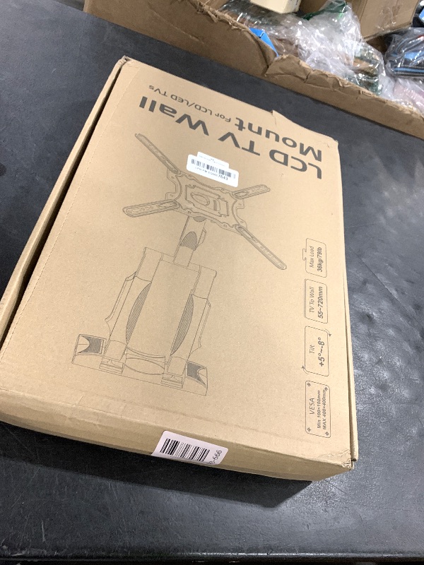 Photo 1 of 28.3" Long Arm TV Wall Mount for Most 26-65 Inch TV, Full Motion Corner Wall Mount TV Bracket with Extension Arm Articulating, Swivel and Tilt, Max VESA 400x400mm and Up to 80 lbs