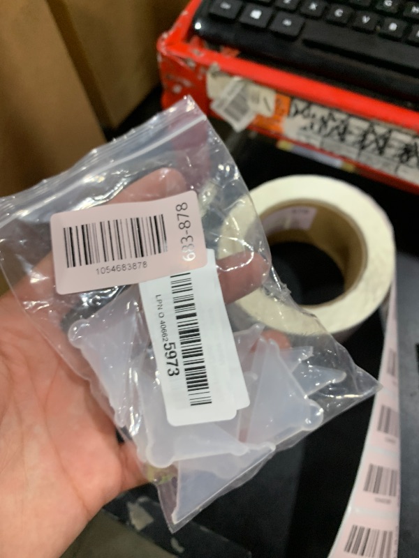 Photo 1 of UoYu Mirror Corner Protectors- 20 Pcs Toughened Glass Corner Protector Ceramic Tile wrap Angle Plastic Bathroom Lens Right Angle?3x50mm?