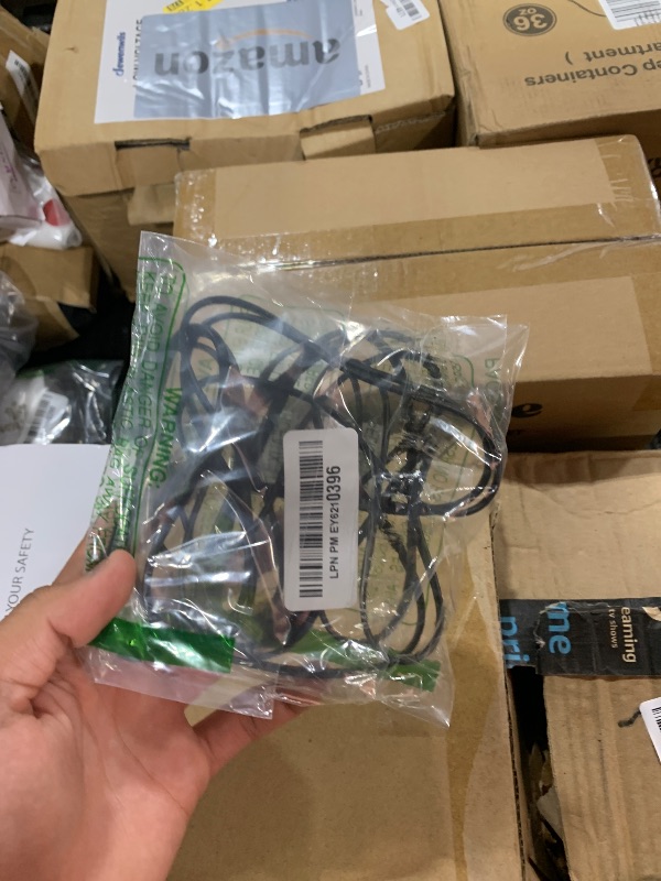 Photo 1 of 10FT RJ11 Cable Phone Cord for Landline & Telephone Cord for RJ11 to RJ11 Devices – Smooth, Clear Connections & Optimum Quality – Durable Phone Cable with 4 Gold-Plated Contact Pins (Black)