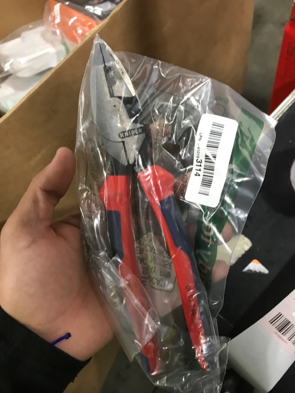 Photo 1 of Knipex 09 02 240 SBA 9.5-Inch Ultra-High Leverage Lineman's Pliers