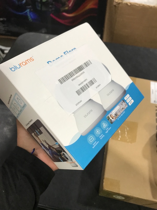 Photo 1 of blurams Cameras for Home Security, 2K Pet Camera with Phone App, 360° PTZ Indoor Cameras, 2-Way Talk, Motion Tracking, Color/IR Night Vision, Cloud&SD, Works with Alexa (2Pack, 5GHz/2.4GHz Dual-Band)