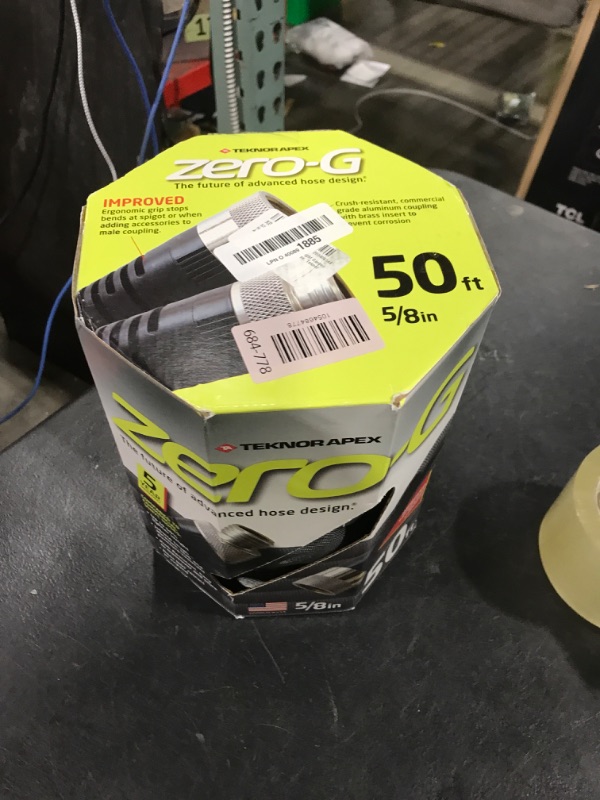 Photo 1 of 5/8" x 50ft zero-G Lightweight Garden Hose, Kink Free Garden Hose, Teknor Apex Water Hose