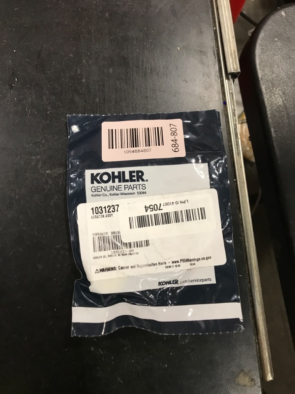 Photo 1 of Kohler K-1031237-BN Aerator Assembly, Vibrant Brushed Nickel
