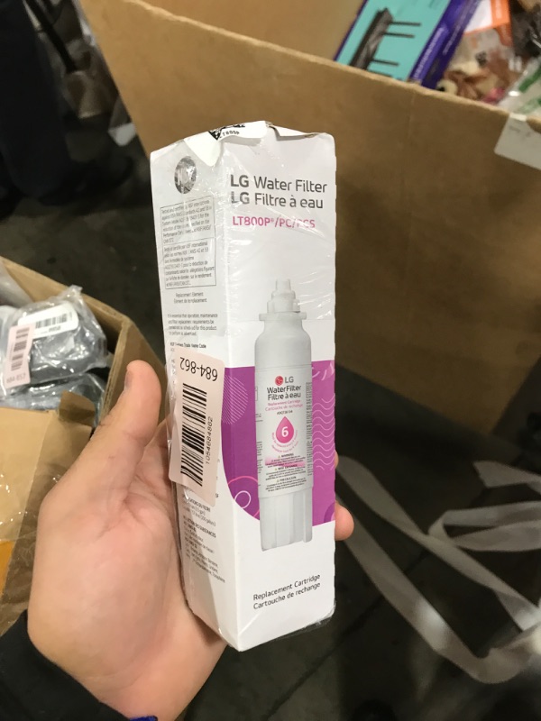 Photo 1 of LG LT800P- 6 Month / 200 Gallon Capacity Replacement Refrigerator Water Filter (NSF42 and NSF53) ADQ73613401, ADQ73613408, or ADQ75795104 , White
