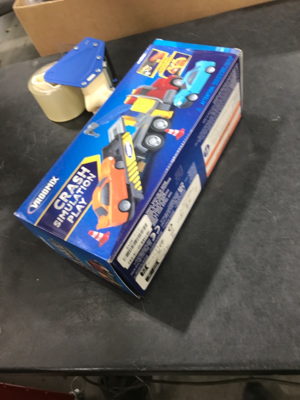 Photo 1 of Kids Tow Truck Toys for 3 4 5 6 7 Years Old Boys, Toddler Car Toys, Large Truck with 2 Transformation Cars and Multi-Functional Trailer, Crane with Lights and Sounds, Birthday Gifts