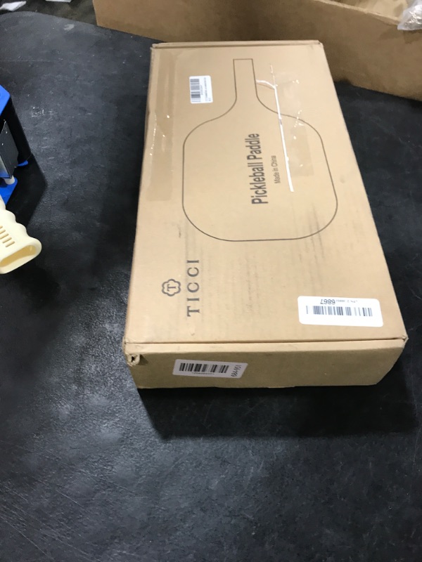 Photo 1 of T TICCI Pickleball Paddles Set of 2, USAPA Approved Fiberglass Pickle Ball Paddles with 4 Pickleballs, Lightweight Rackets for Adults & Kids, Includes Carry Bag & Net Bag for Men, Women, Beginners,