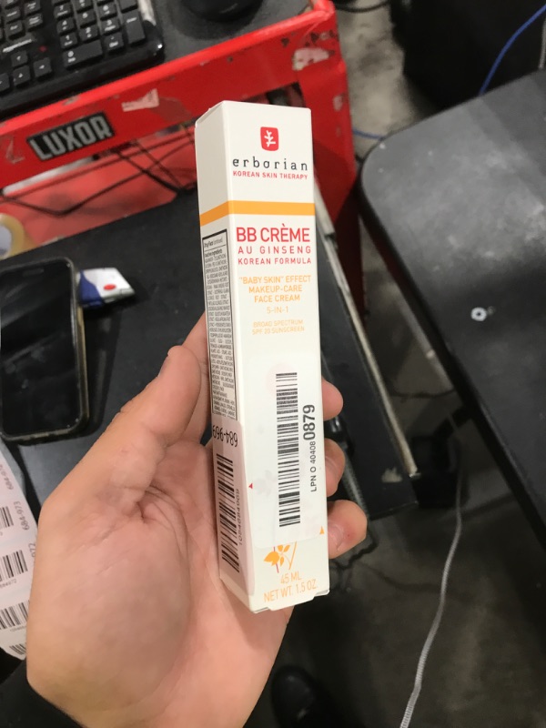 Photo 1 of Erborian BB Cream with Ginseng, Fair (Clair) - Lightweight Buildable Coverage with SPF 20 & Ultra-Soft Matte Finish Minimizes Pores & Imperfections - Korean Face Skincare - 1.5 Oz