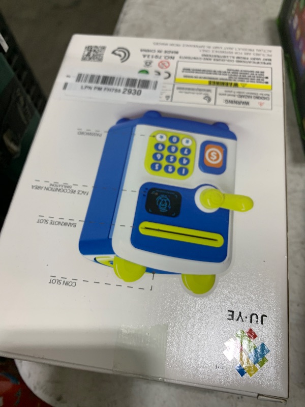 Photo 1 of ?Upgraded? Piggy Bank, Face ID Password Unlocking Electronic Kids Bank ATM Security Unlocking Cash Coin Bank Toys Gifts for Kids, Coin Bank for 3 4 5 6 7 8 9 10 11 12 Year Old Girls Boys