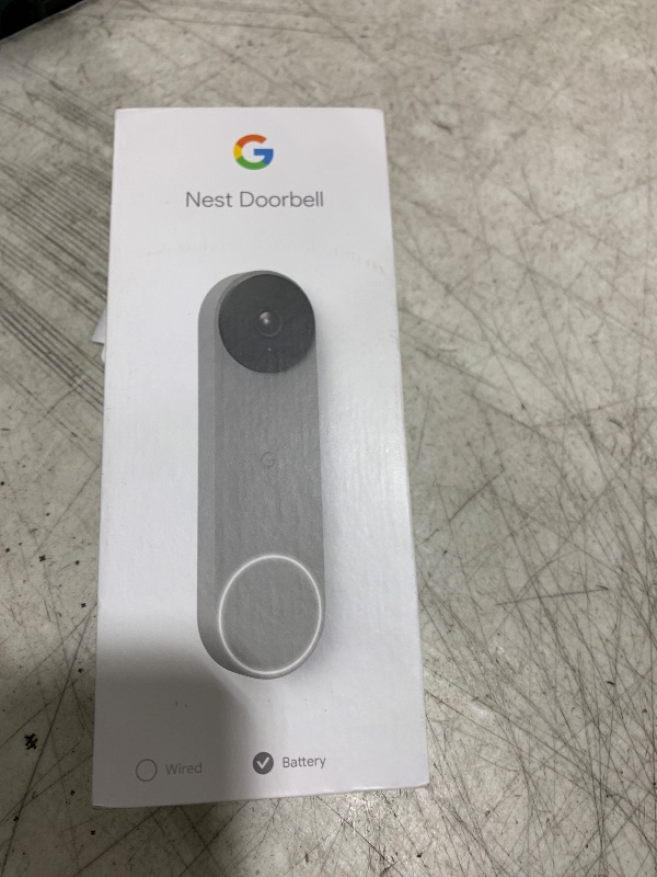 Photo 1 of Google Nest Doorbell (Battery) - Ash