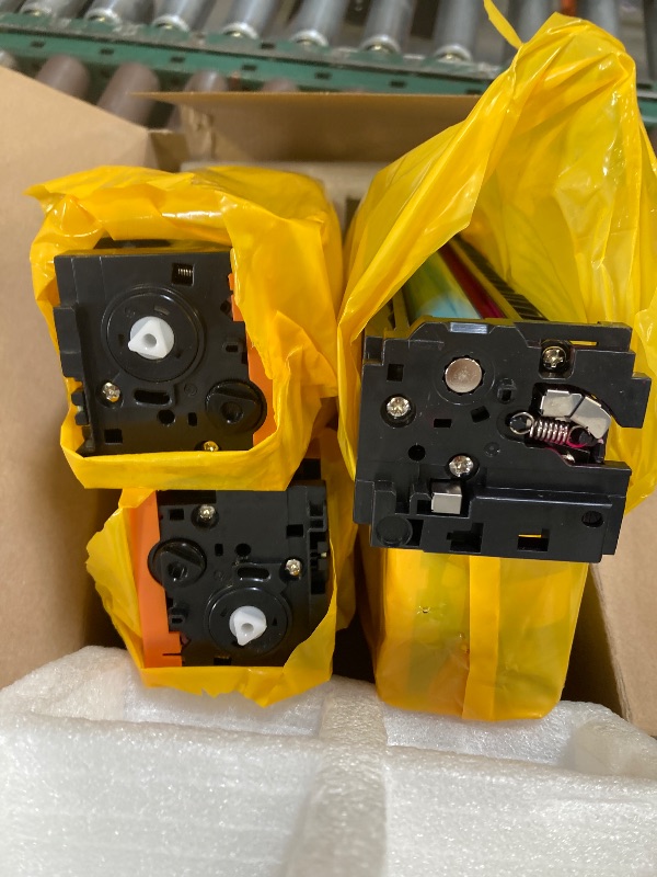 Photo 1 of 218X Toner Cartridges 4 Pack (with Chip) Compatible Replacement for HP 218X W2180X 218A W2180A Toner for HP Color Laserjet Pro 3201dw, MFP 3301cdw, 3301fdw, 3301sdw Printer (B/C/M/Y, High-Yield)