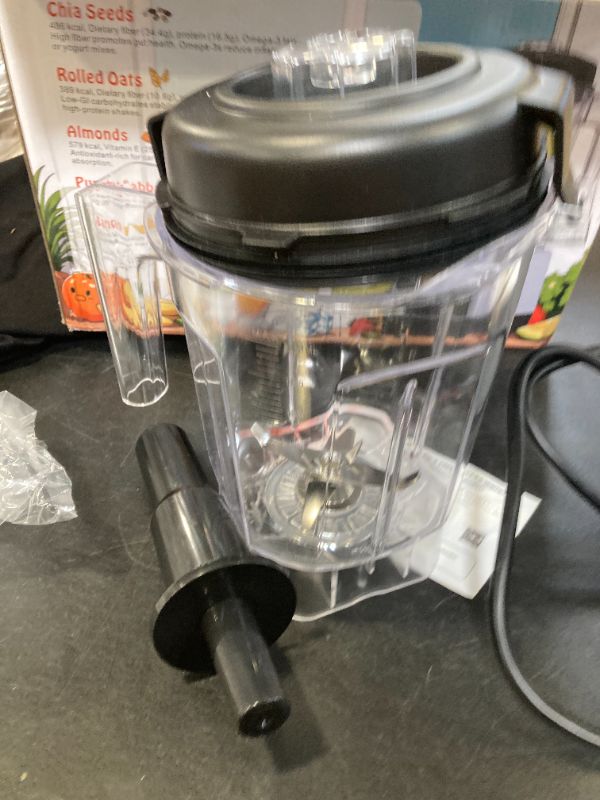 Photo 1 of ***PARTS ONLY ***Aeitto Blenders for Kitchen with 68Oz. Large Capacity, 1800W Max Power Smoothie Blender, 3 Preset Programs & 7 Speeds, Professional Countertop Blender for Smoothies, Ice Crush, Generation2 Silver
