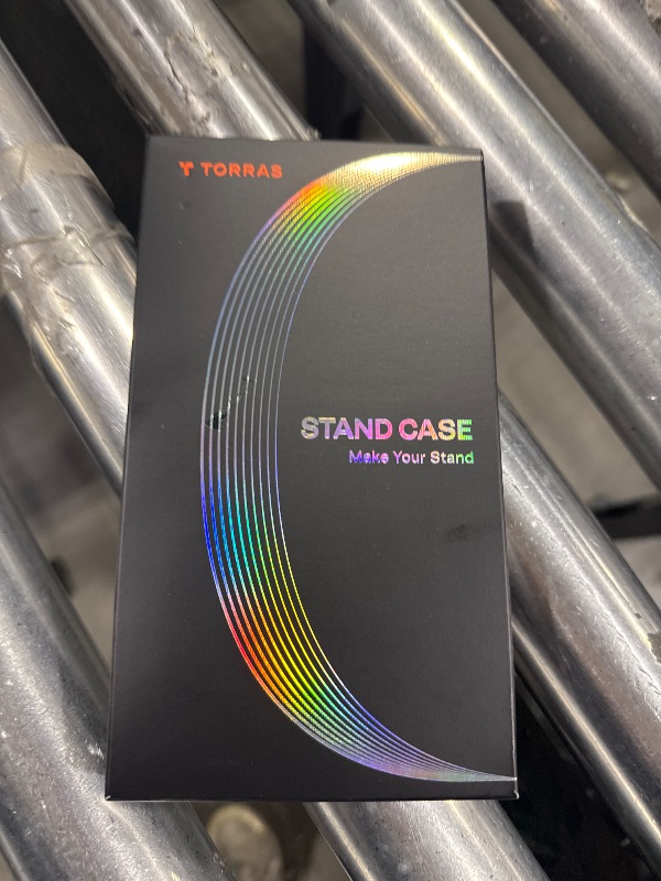 Photo 1 of TORRAS Ostand Magnetic for iPhone 17 Pro Case, Fit for MagSafe, 4X Military Drop Protection, Camera Control, Slim Phone Case for iPhone 17 Pro with Kickstand, Translucent Matte Cover 6.3", Black