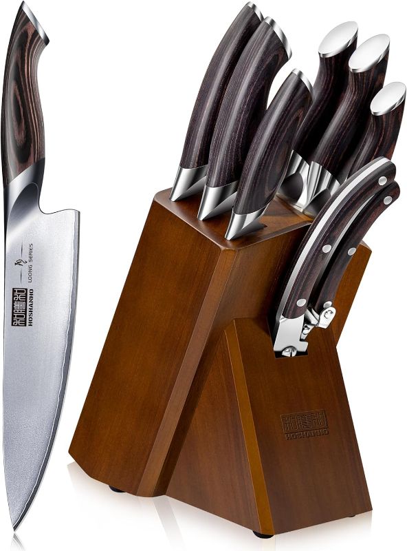 Photo 1 of HOSHANHO 8-Piece Kitchen Knife Set