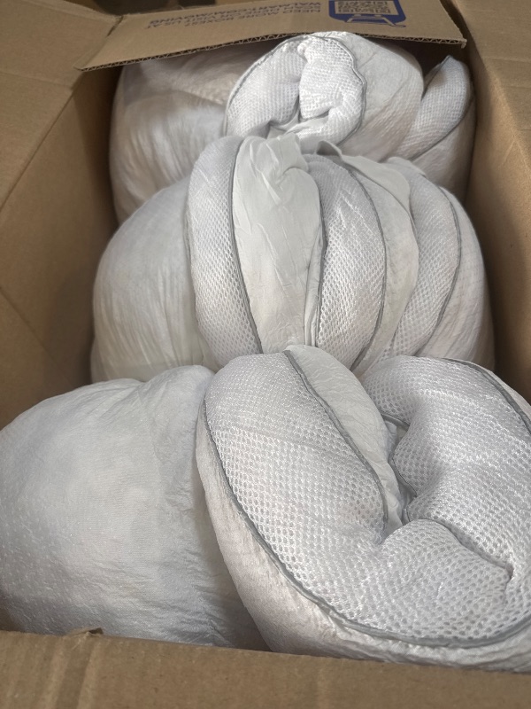 Photo 1 of DOWNCOOL 3 Inch King Mattress Topper, Ultra Thick and Fluffy Supportive Memory Foam Mattress Topper for Body Pain, Mattress Pad with Breathable Mesh Design for Deep Sleep, 80x78x3 Inches