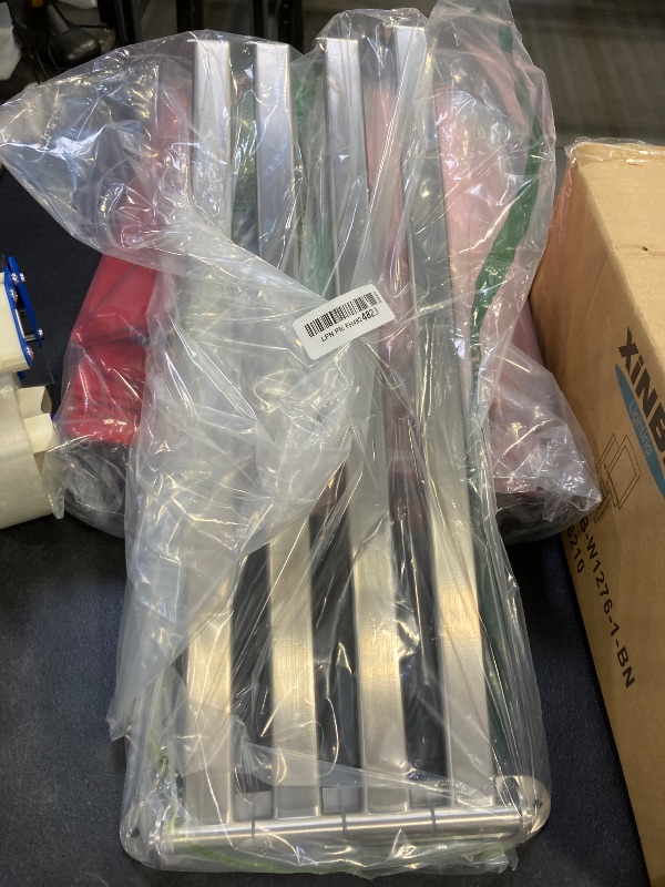 Photo 1 of KES Swivel Towel Racks for Bathroom, 19.5" Swing Out Towel Rack for Bathroom Wall 4-Arm, Swinging Towel Bar 18/8 Stainless Steel Space Saving Wall Mounted Brushed Finish, A2104S4L50-2