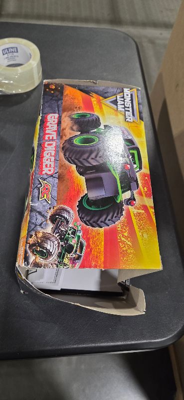 Photo 1 of * NON FUNCTIONAL * Monster Jam, Official Grave Digger Remote Control Monster Truck, 1:24 Scale, 2.4 GHz, Kids Toys for Boys and Girls Ages 4 and up