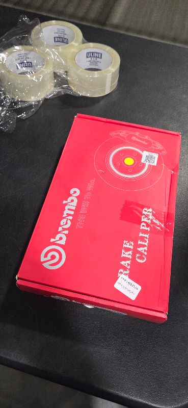 Photo 1 of Red Aluminum Caliper Covers, Universal Brake Caliper Cover Set, Secure Fit with Easy Installation, Custom Design, Highgrade Taste, Suitable for All Cars, Provides Highgrade (M)