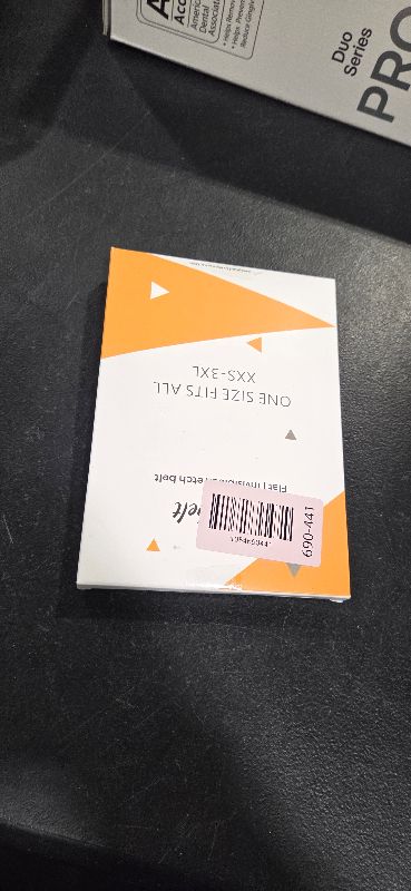 Photo 1 of ONE-BELT No Show Invisible Elastic Belts for Women | Non Slip | Fits waist upto 50 Inch (Silver - Cognac, L -XXL)