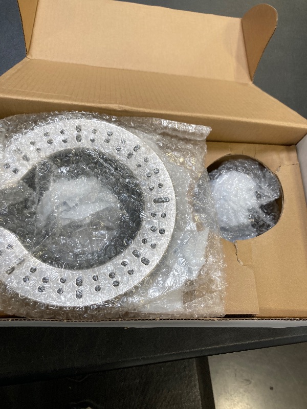 Photo 1 of Delta Faucet 7-Setting In2ition 2-in-1 Dual Shower Head with ProClean Spray, Brushed Nickel Round Design, Hand Held Sprayer with Hose, 1.75 GPM, Lumicoat Stainless 58651-SS-PR