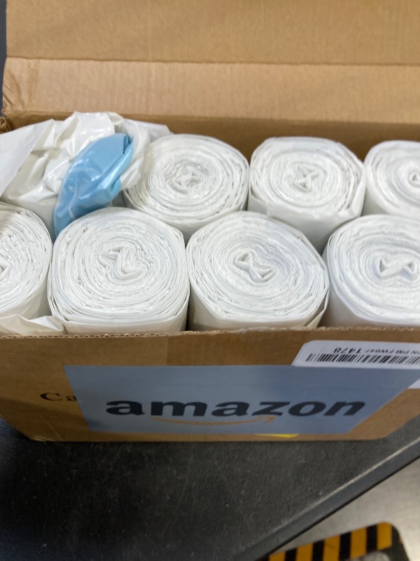 Photo 1 of 160 Count Cat Litter Box Liners Compatible with Litter Robot 3 & 4, Cat Litter Liners for Automatic Litter Box, 10-12 Gallon Heavy Duty Waste Bags with Drawstrings, 25.19" x 15.7"