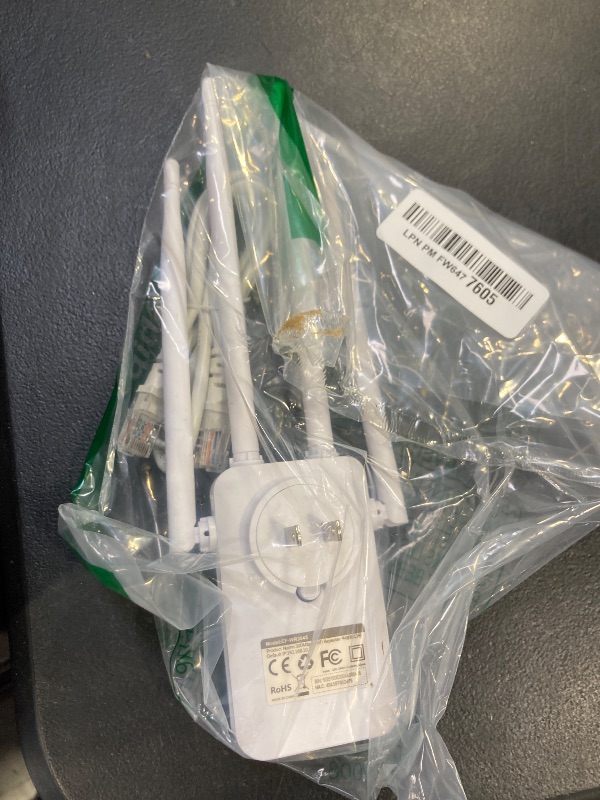 Photo 1 of 2025 WiFi Extender Internet Booster, Long Range Repeater Wireless Routers Amplifier, Mesh Wi-Fi 80% Faster | Broader Than Ever, Support More Network Devices at Home, 1-Tap Setup