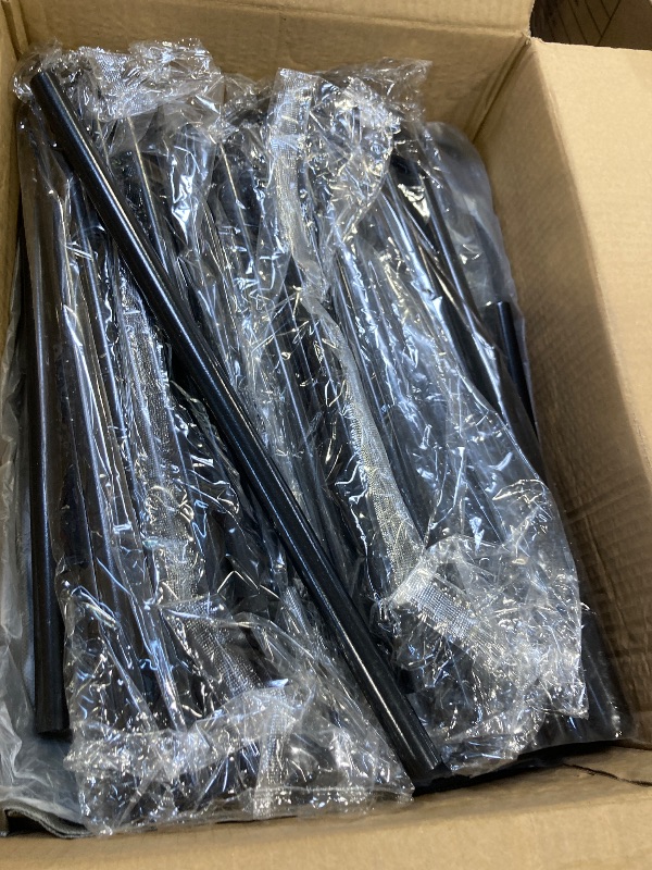 Photo 1 of Calmootey Portable Closet Organizers, Clothing Storage, Wardrobe with 6 Shelves and Hanging Rod, Non-Woven Fabric Cover with 4 Side Pockets, Black